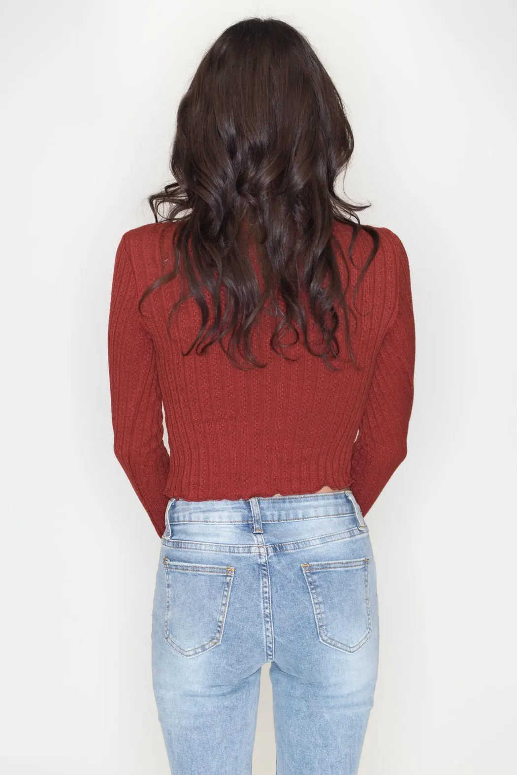 Turtleneck Crop Top