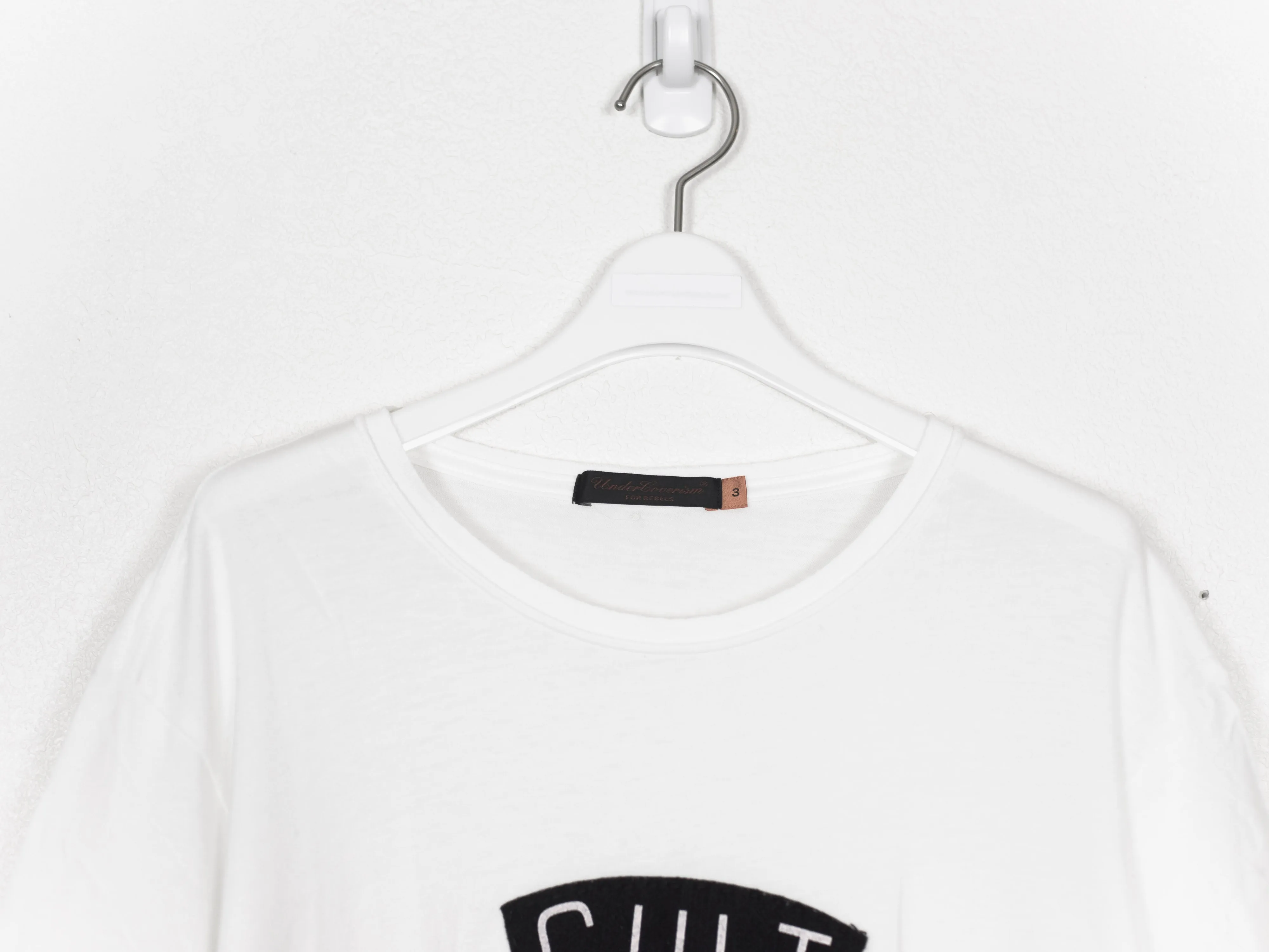 Undercover AW05 Cult Figure Felt Patch Tee