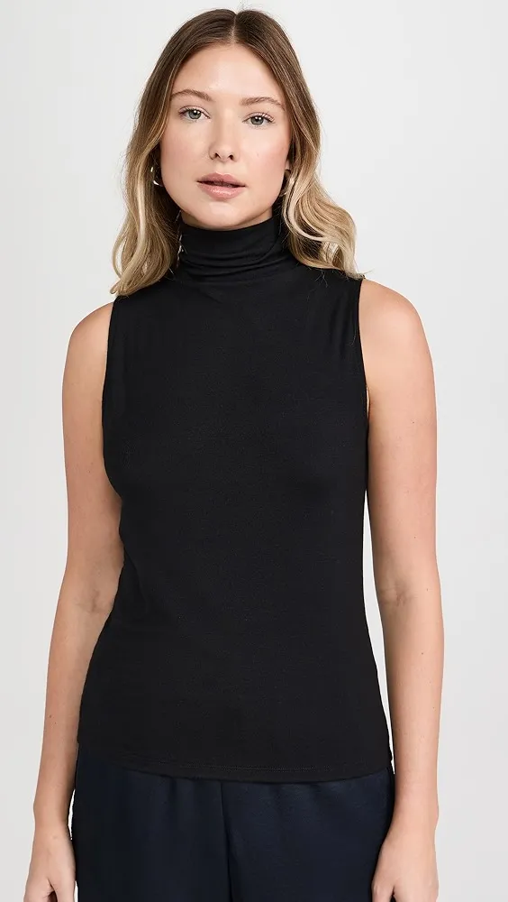 Vince   Sleeveless Turtleneck 