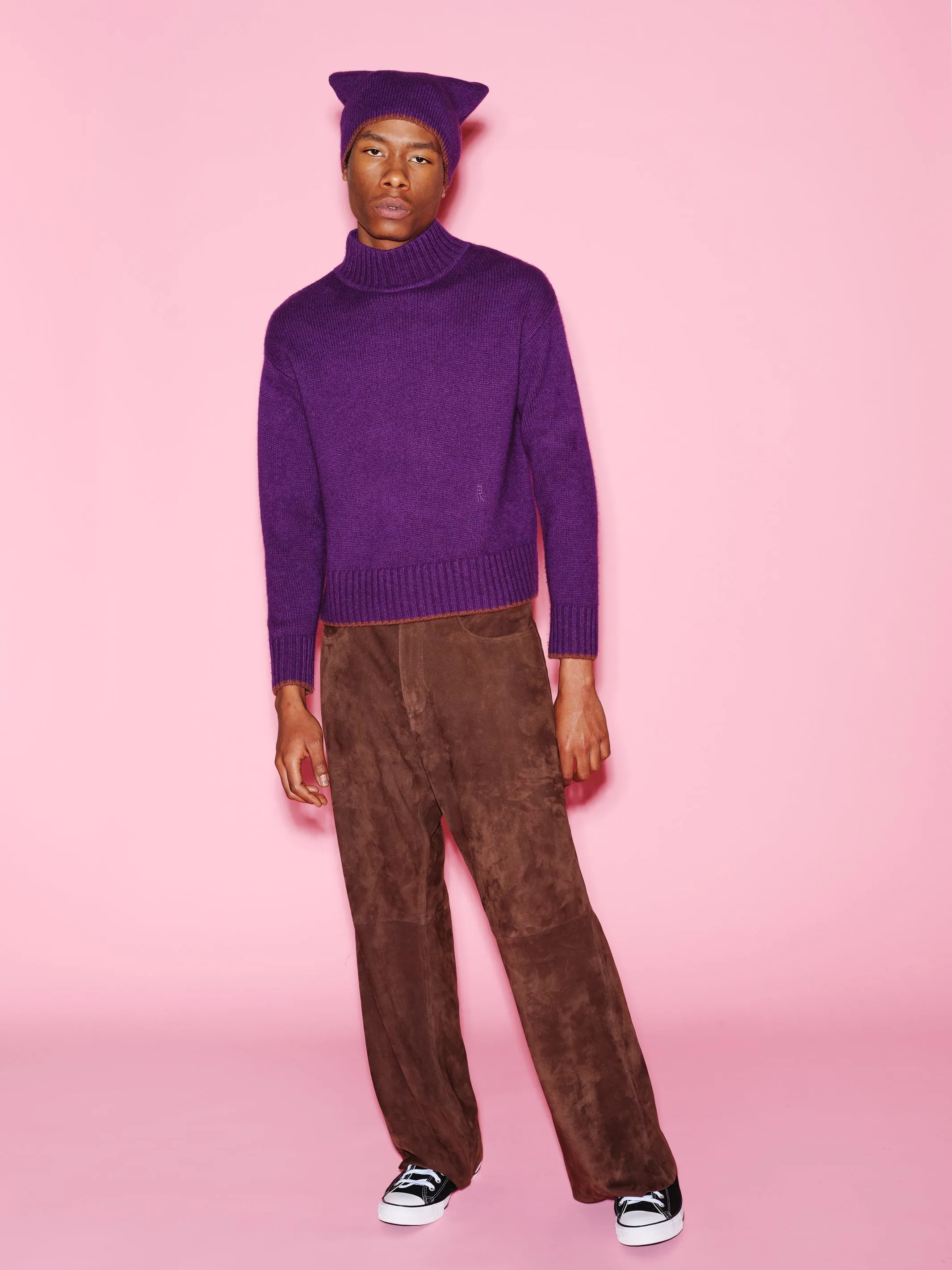 VIOLET GETTY - UNISEX TURTLENECK - CASHMERE WOOL