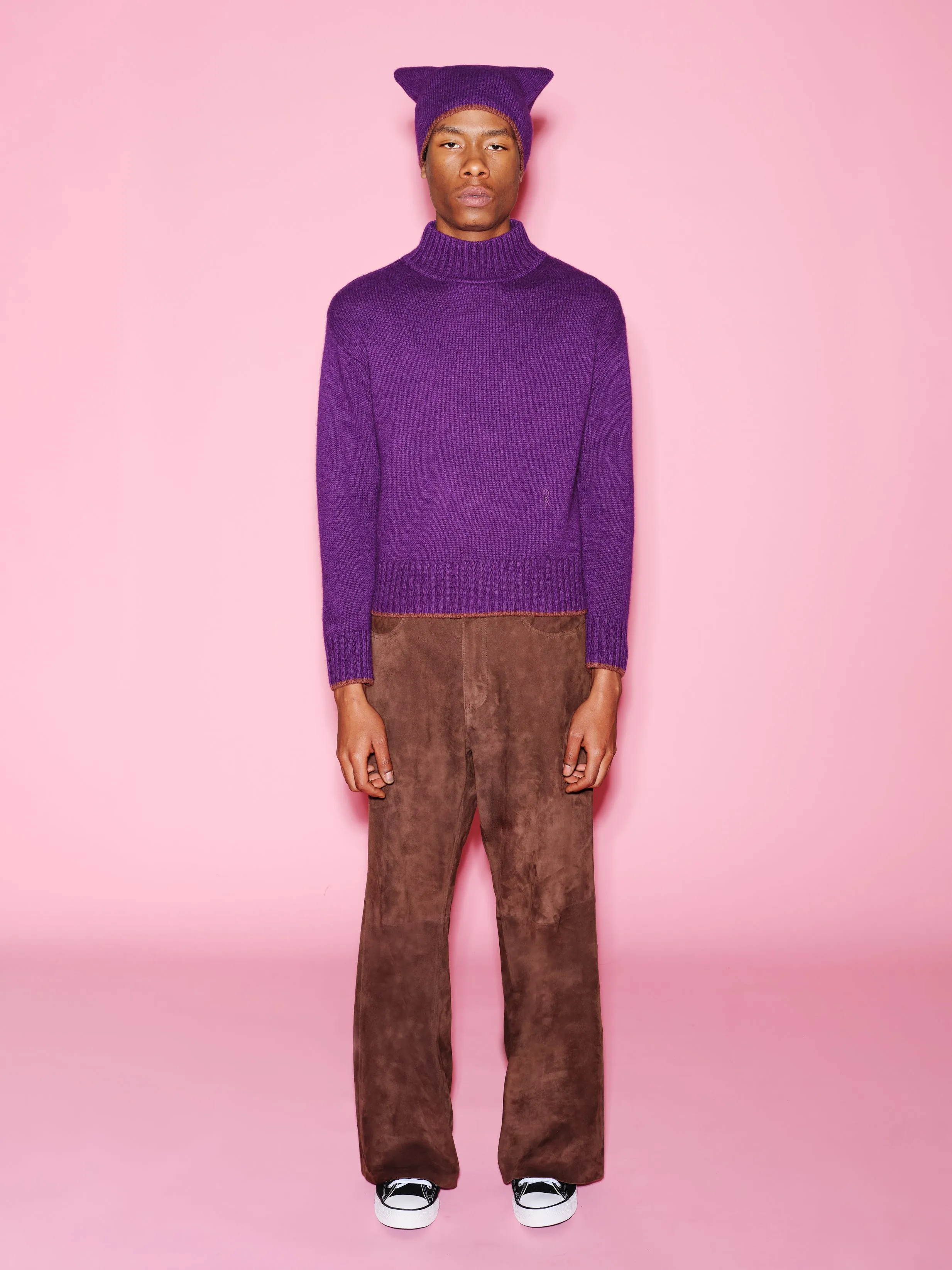 VIOLET GETTY - UNISEX TURTLENECK - CASHMERE WOOL