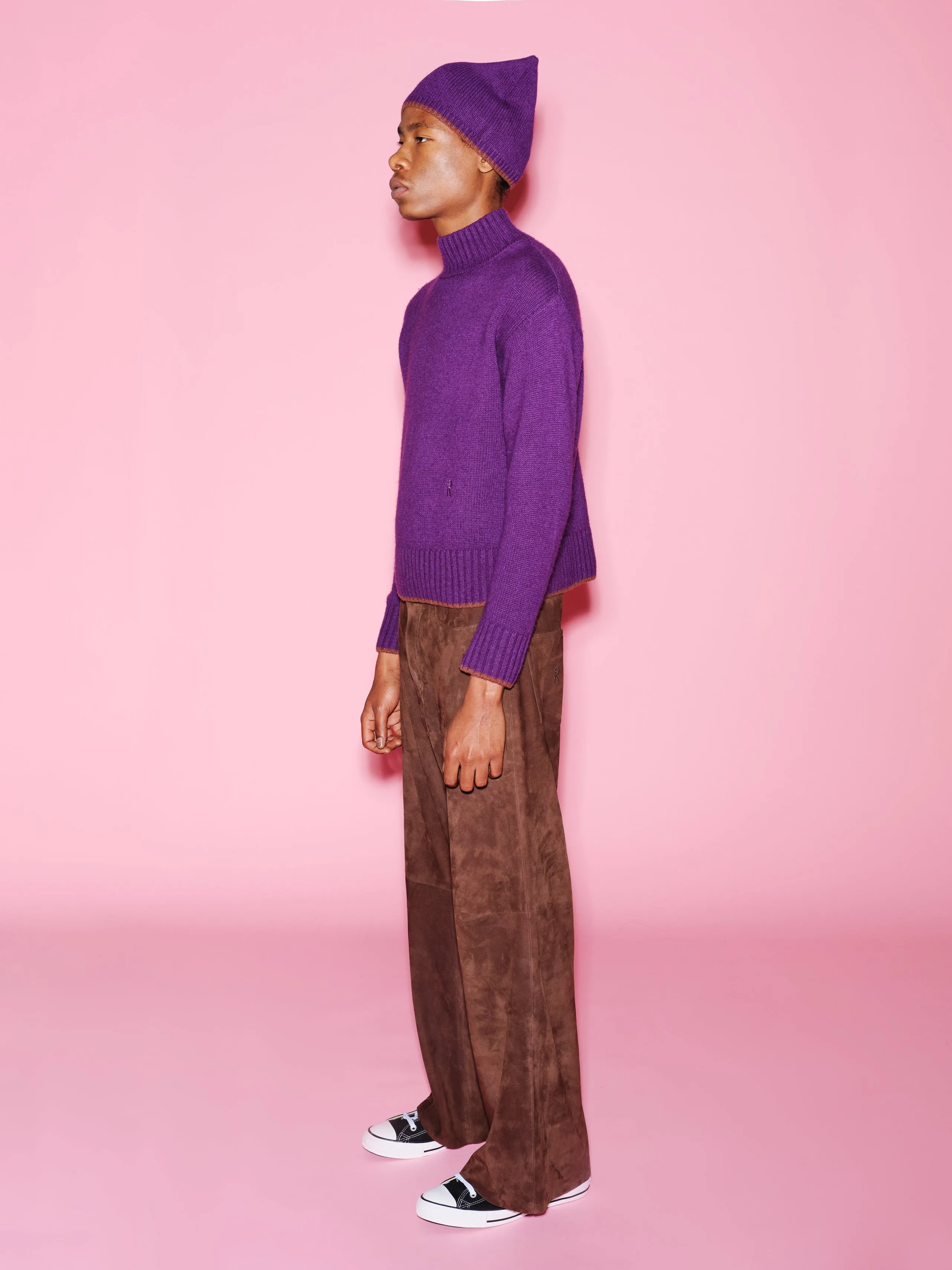 VIOLET GETTY - UNISEX TURTLENECK - CASHMERE WOOL