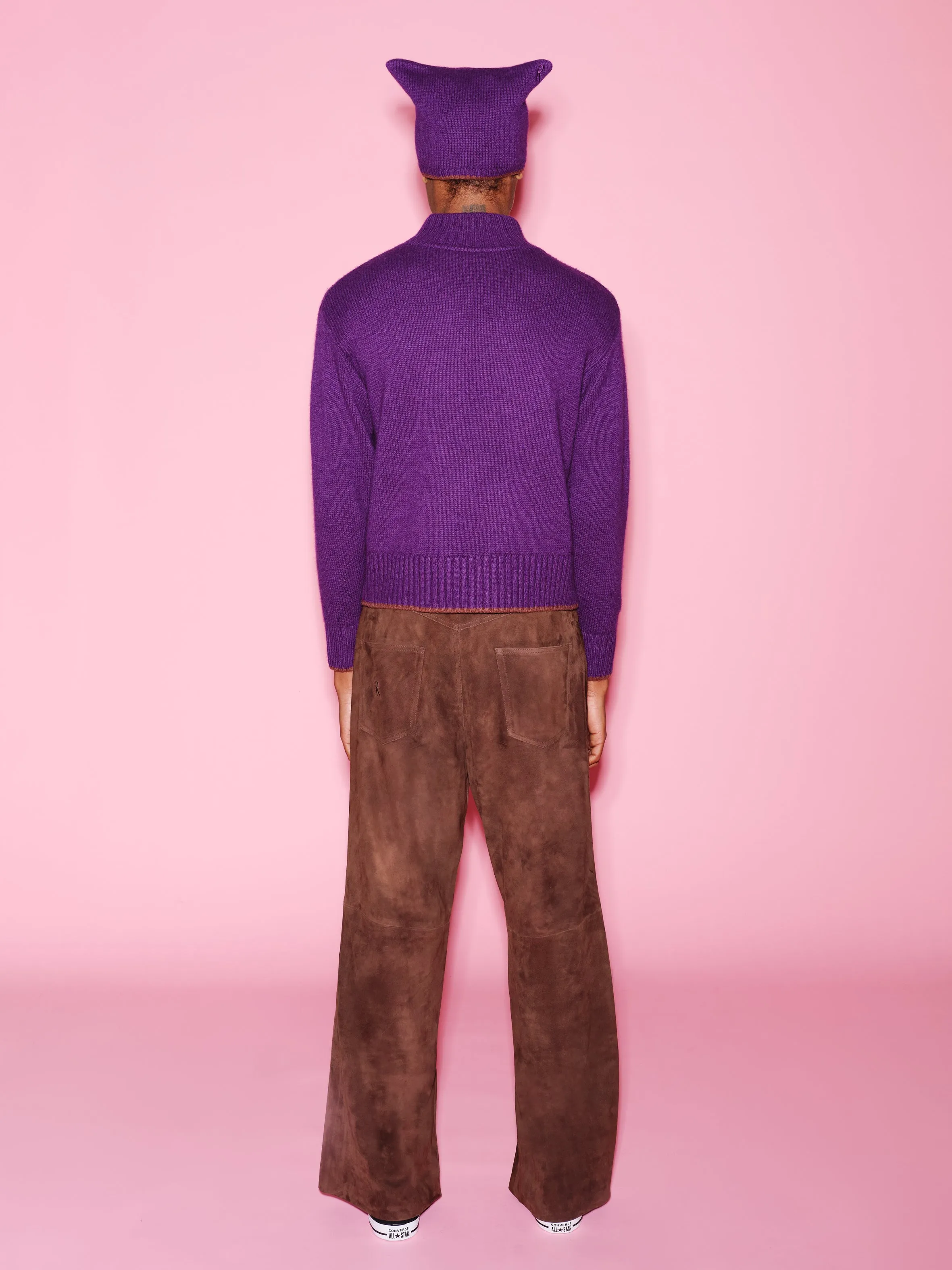 VIOLET GETTY - UNISEX TURTLENECK - CASHMERE WOOL