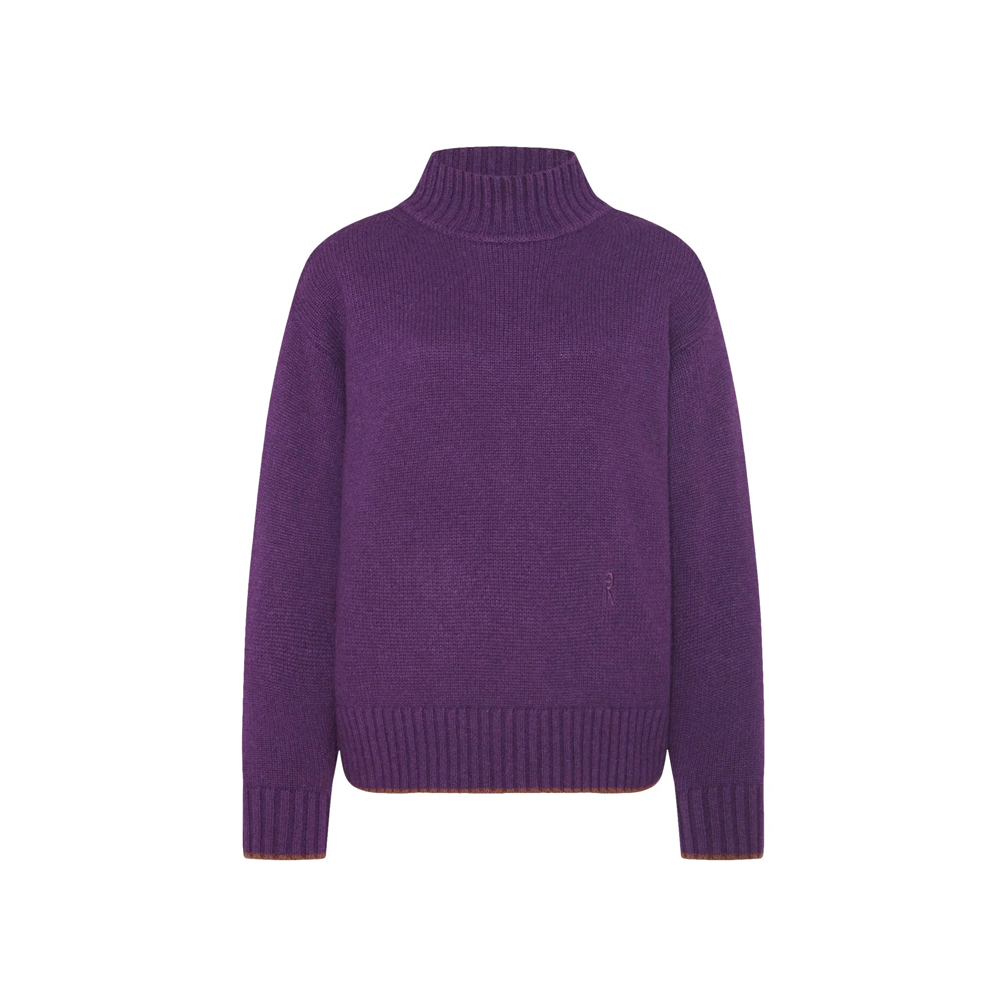 VIOLET GETTY - UNISEX TURTLENECK - CASHMERE WOOL