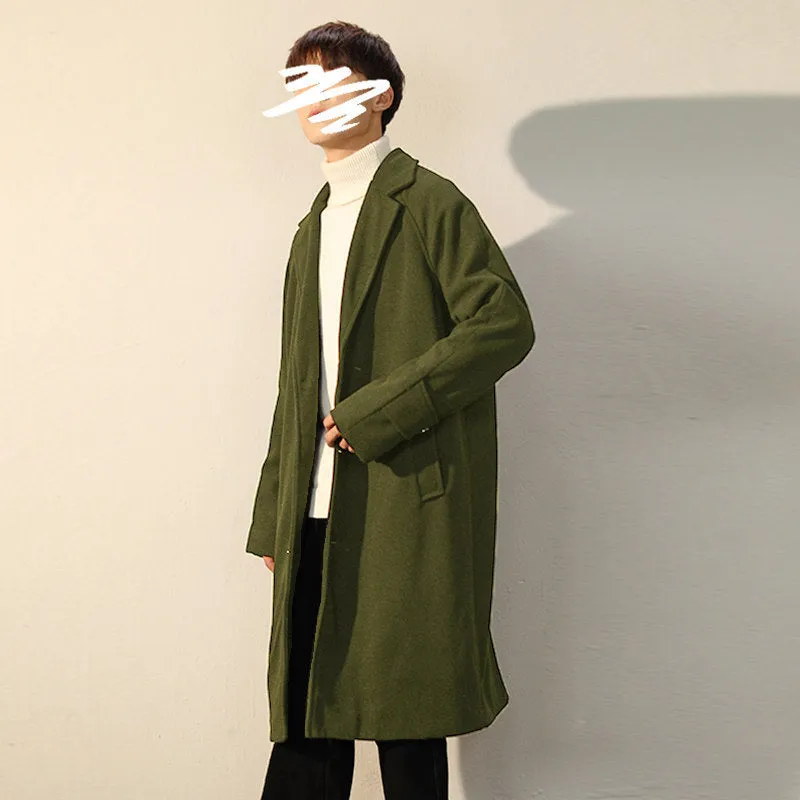 Winter Over The Knee Trench Coat