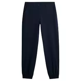 Womens Elena Double Weave Stretch Jogger Trousers JL Navy - SS24