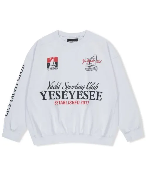 YESEYESEE  |Unisex Street Style Long Sleeves Cotton Logo Sweatshirts