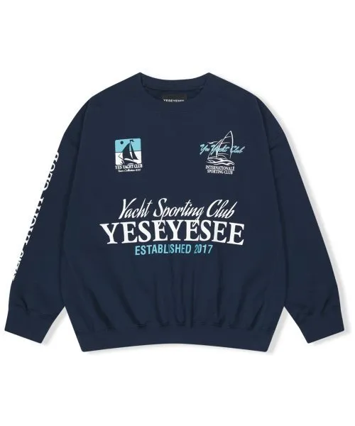 YESEYESEE  |Unisex Street Style Long Sleeves Cotton Logo Sweatshirts